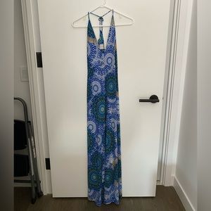 Maxi Slinky Beach Maxi Dress Size Medium